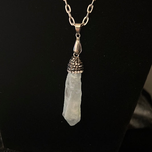 Teardrop Crystal Fashion Necklace