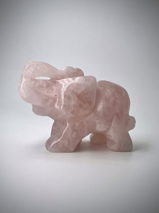 Elephant carved figure