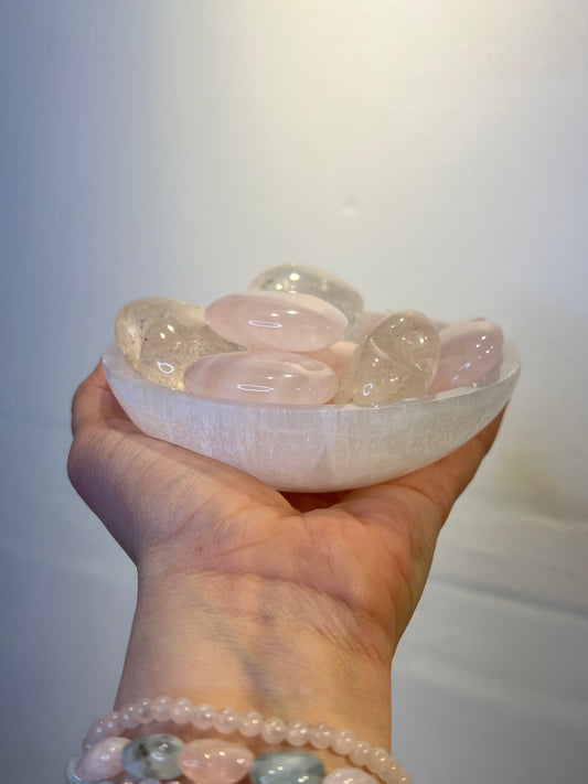 Selenite bowl Big