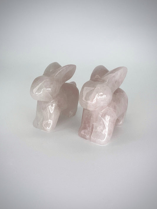 Rabbit carved figure