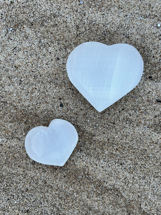 Selenite heart