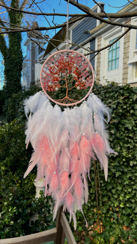 pink dreamcatcher