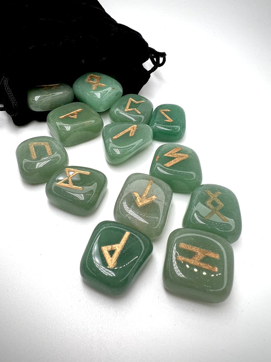 GREEN AVENTURINE runes
