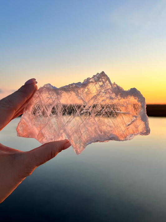 Selenite Slab